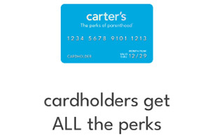 carter's credit card