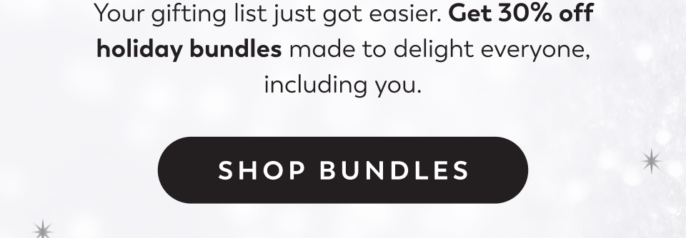 Shop 30% off bundles