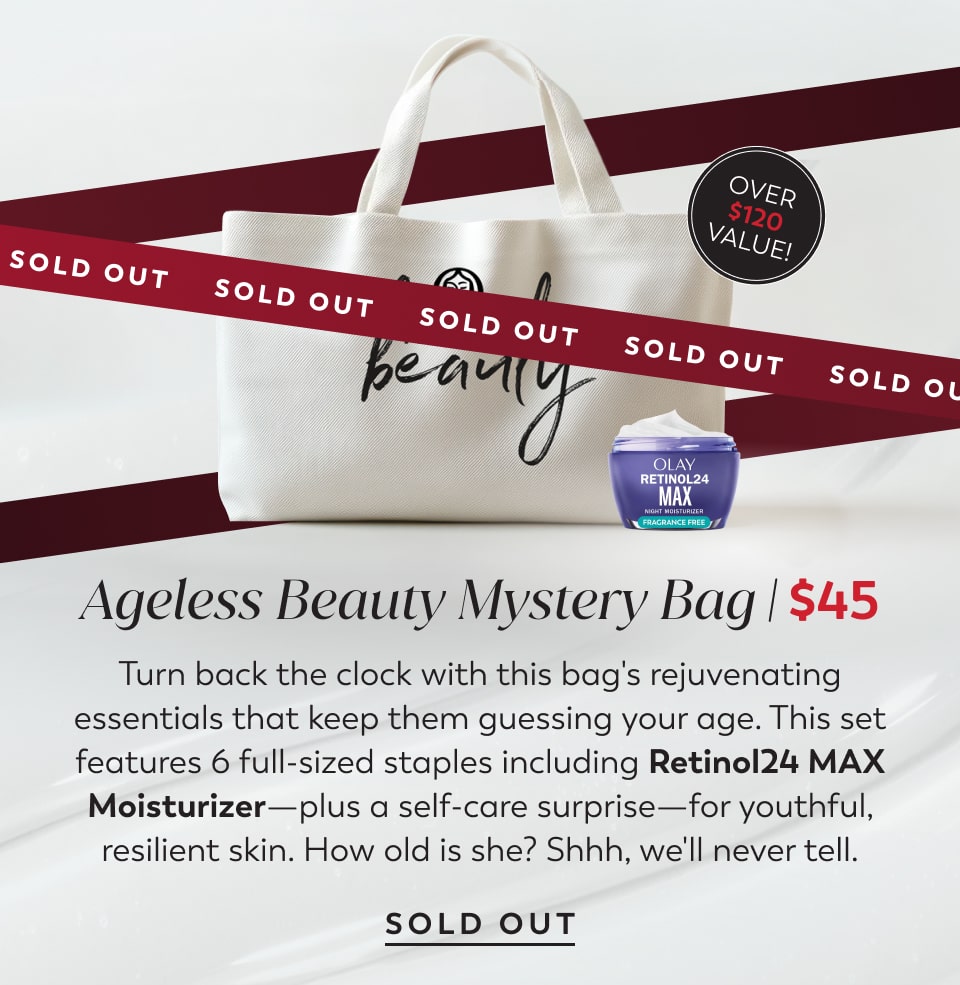 Ageless Beauty Mystery Bag SOLD OUT