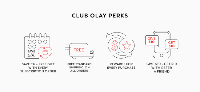 Club Olay Perks