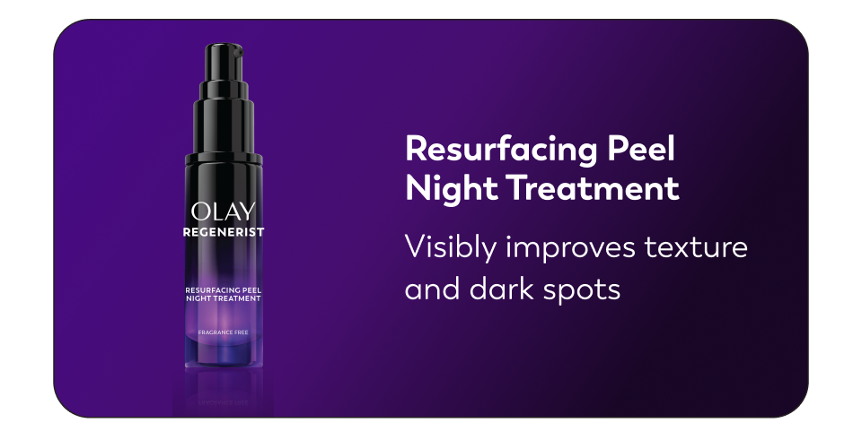 Resurfacing Peel Night Treatment Visibly improves texture and dark spots