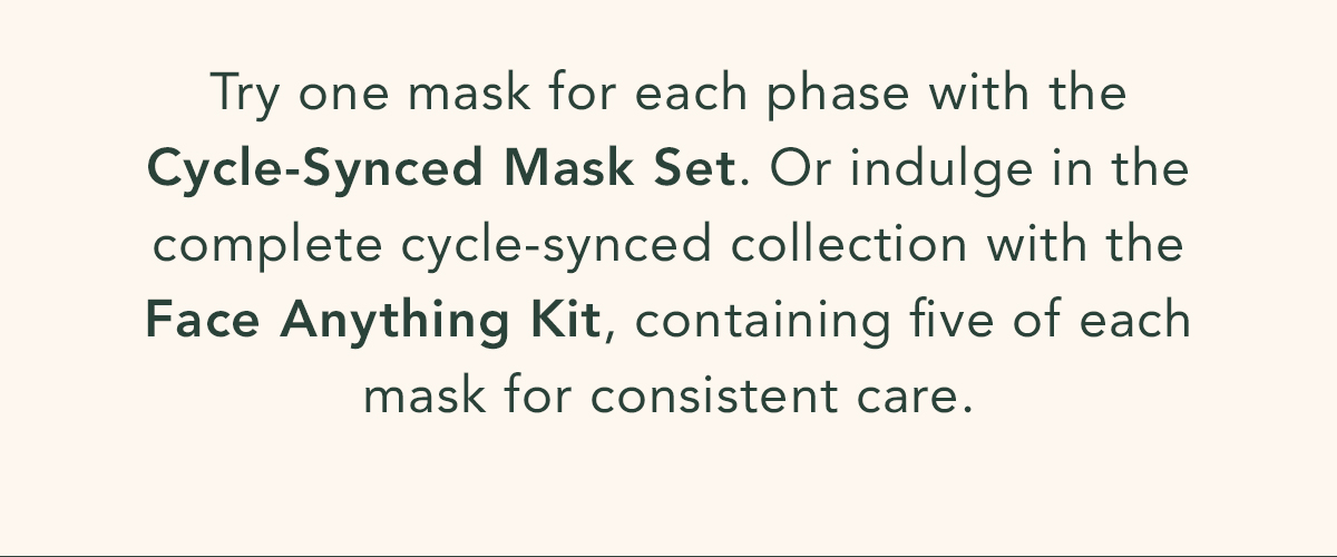 Step 3: treat. Improves acne, minimizes pores, smooths texture, safe for all skin types
