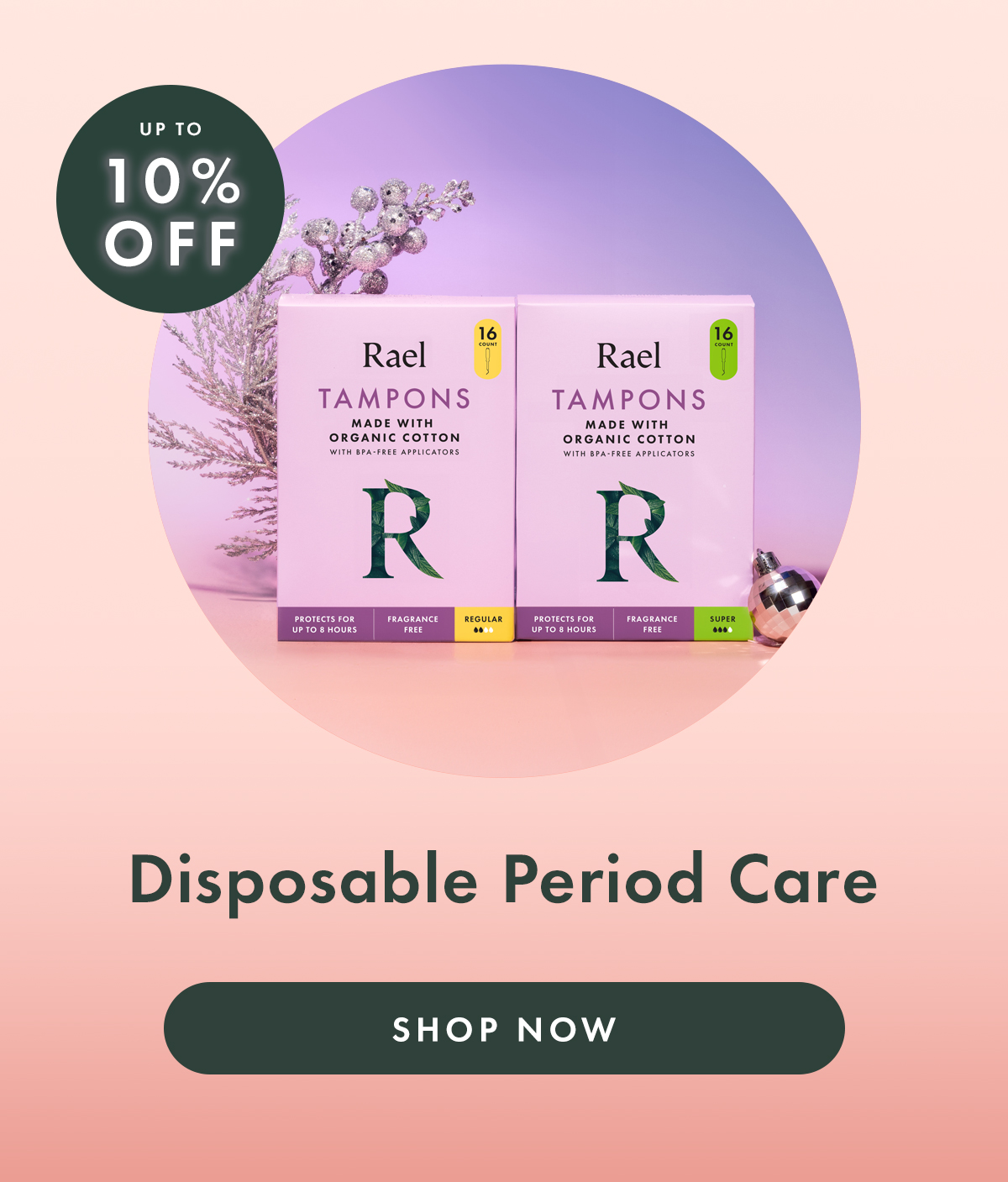 Up to 10% Off Disposable Period Care. Shop Now. Up to 10% Off Disposable Period Care. Shop Now.