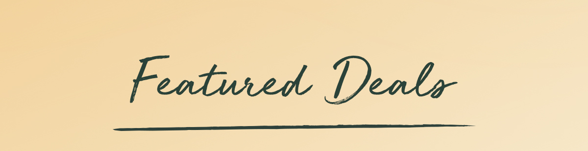 Featured Deals Featured Deals