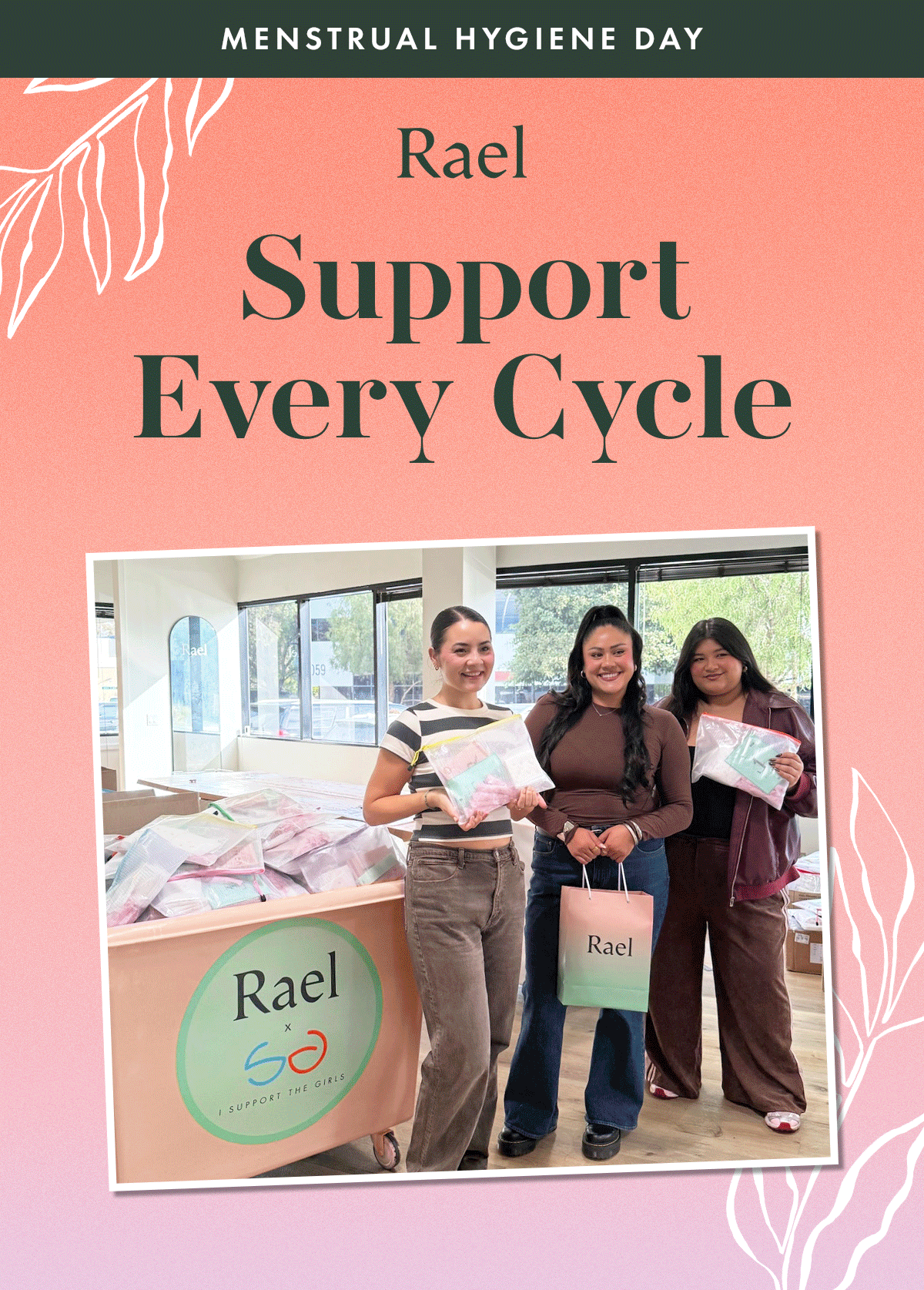 Menstrual Hygiene Day. Support Every Cycle