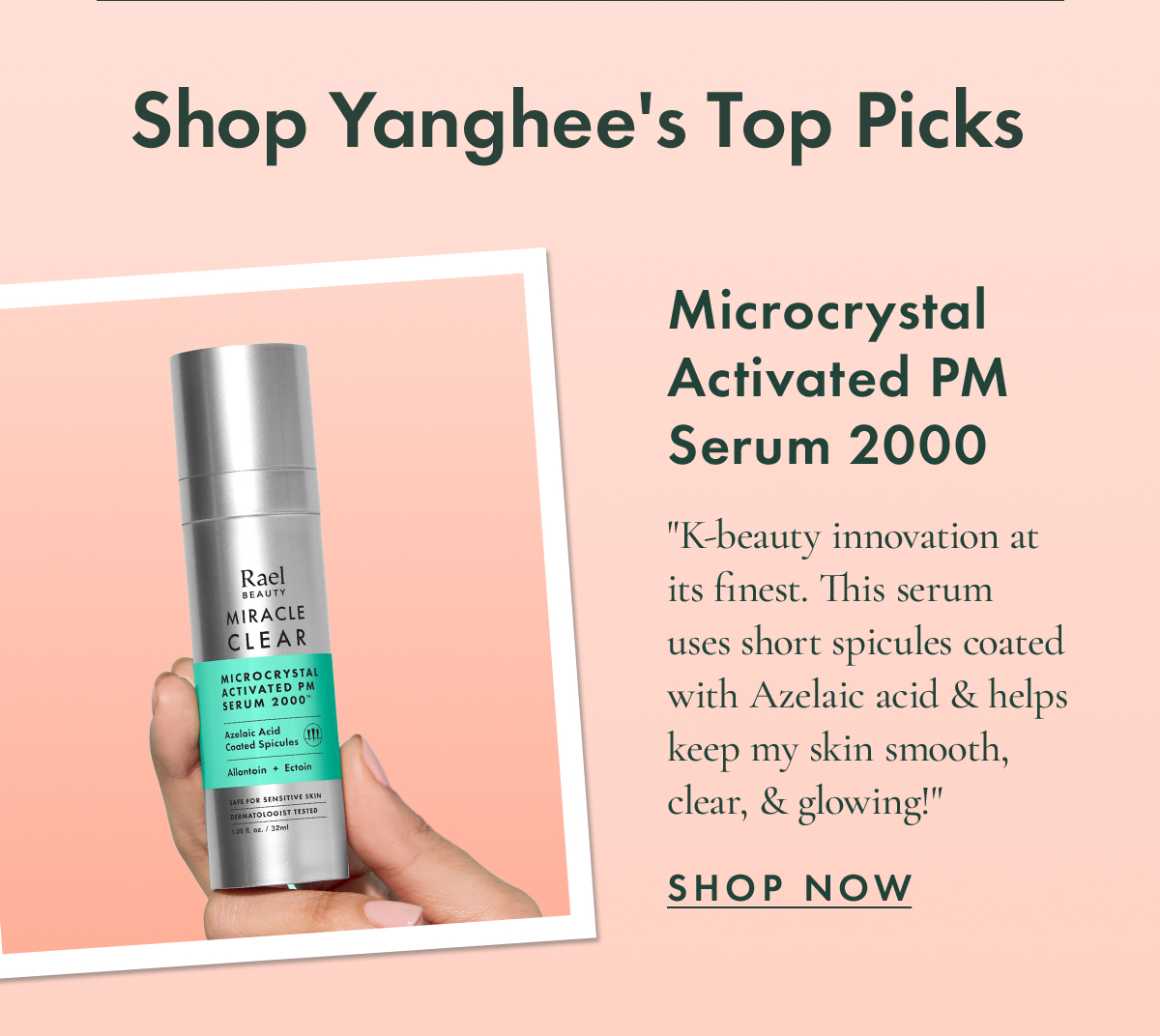 Microcrystal Activated PM Serum 2000.  Microcrystal Activated PM Serum 2000.