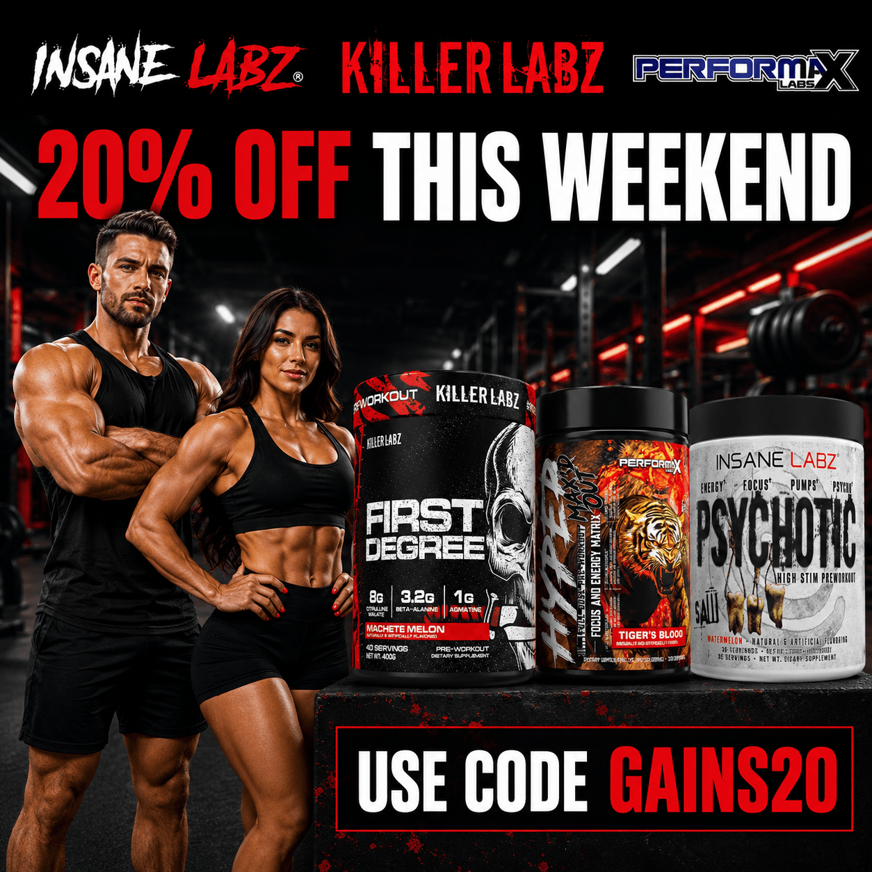 20% Off Weekend Sale