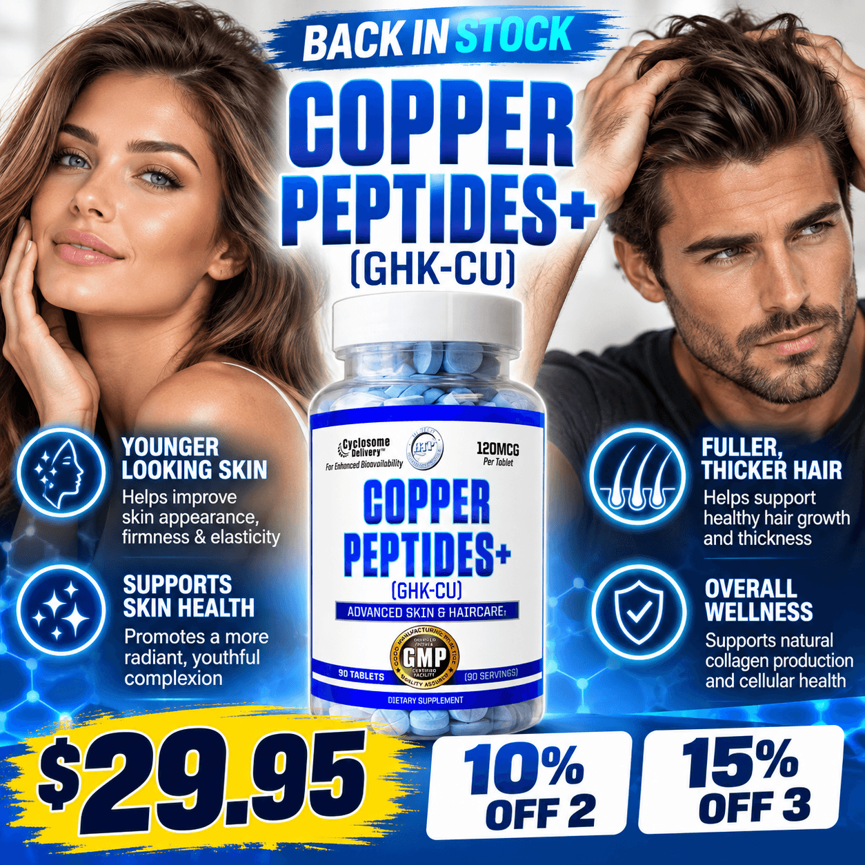 Copper peptides
