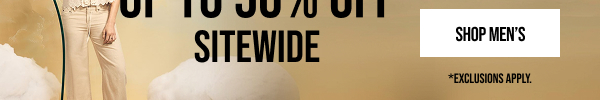 Shop Up to 50% off Men's
