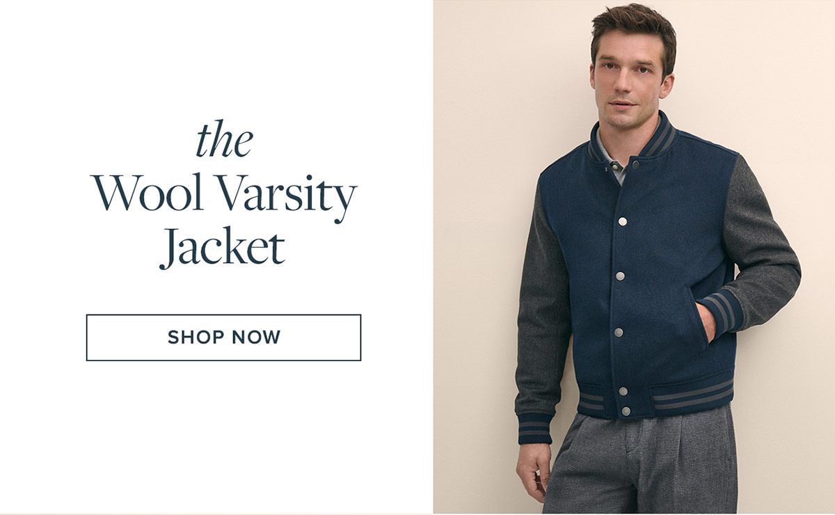Shop the Wool Varsity Jacket