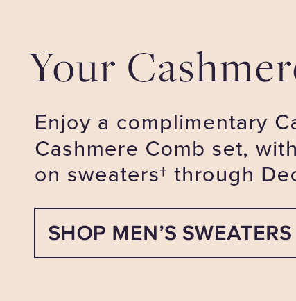 Your Cashmere Will Thank You | Shop Men's Sweaters
