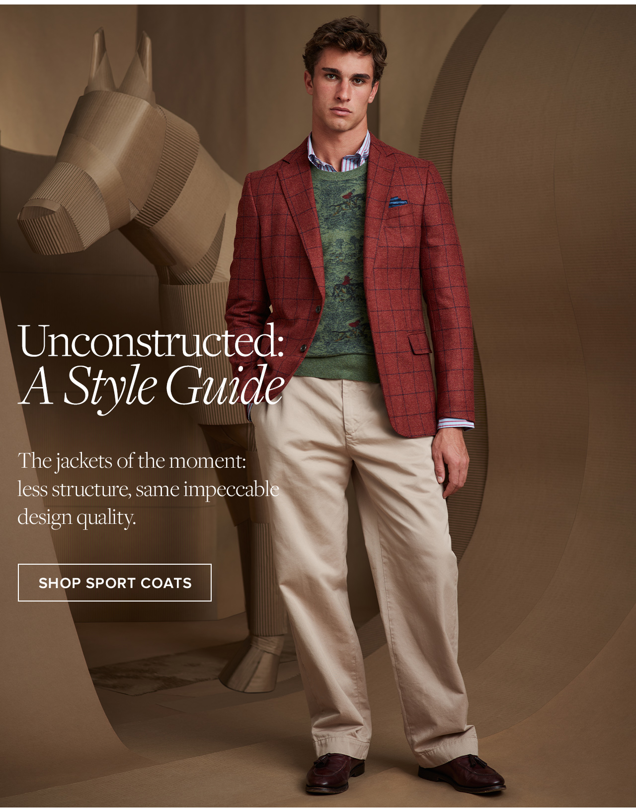 Unconstructed: A Style Guide | The jackets of the moment: less structure, same impeccable design quality. | Shop Sport Coats Unconstructed: A Style Guide | The jackets of the moment: less structure, same impeccable design quality. | Shop Sport Coats