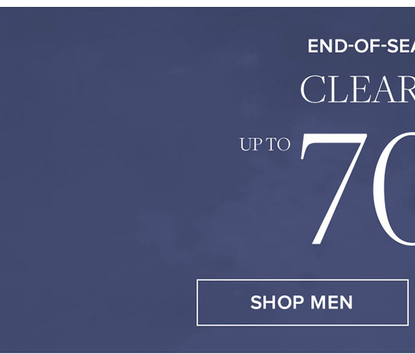 End-of-season Sale | Up to 70% off Clearance | Shop Men
