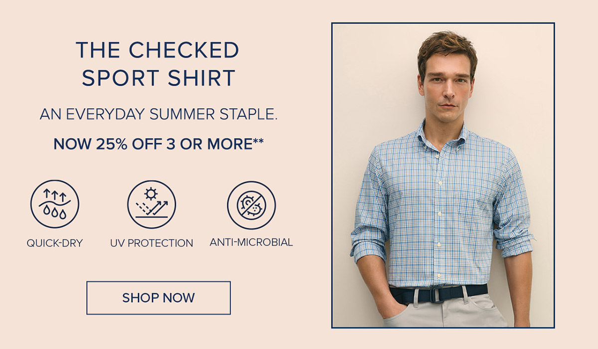 Shop the checked sport shirt
