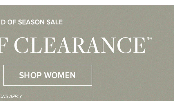 Shop Women's clearance