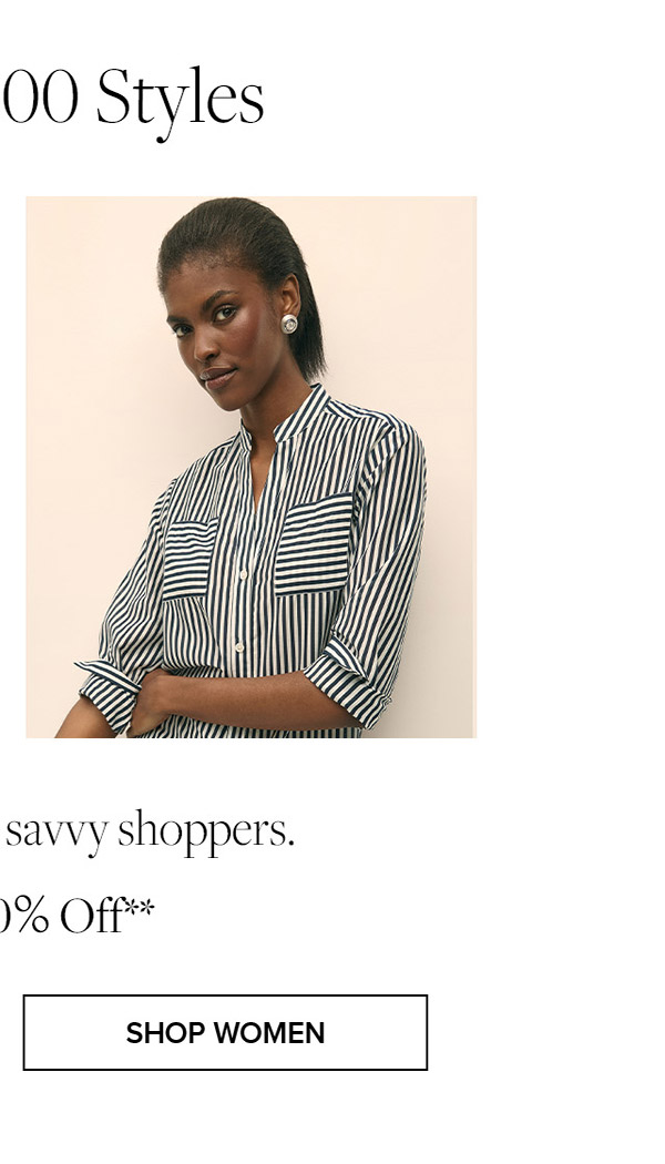 Shop women's under $100 styles up to 60% off**