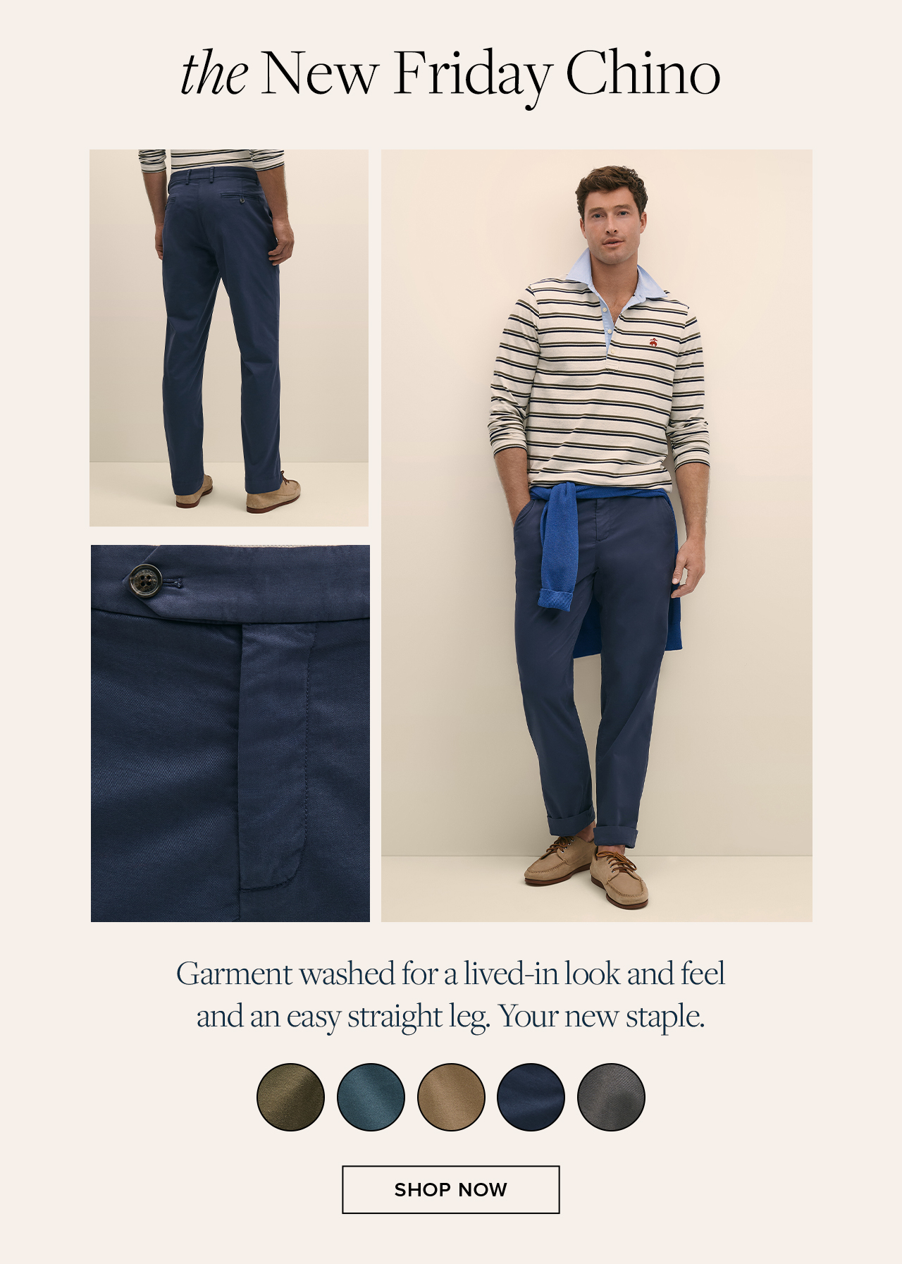 the New Friday Chino Shop Now the New Friday Chino Shop Now