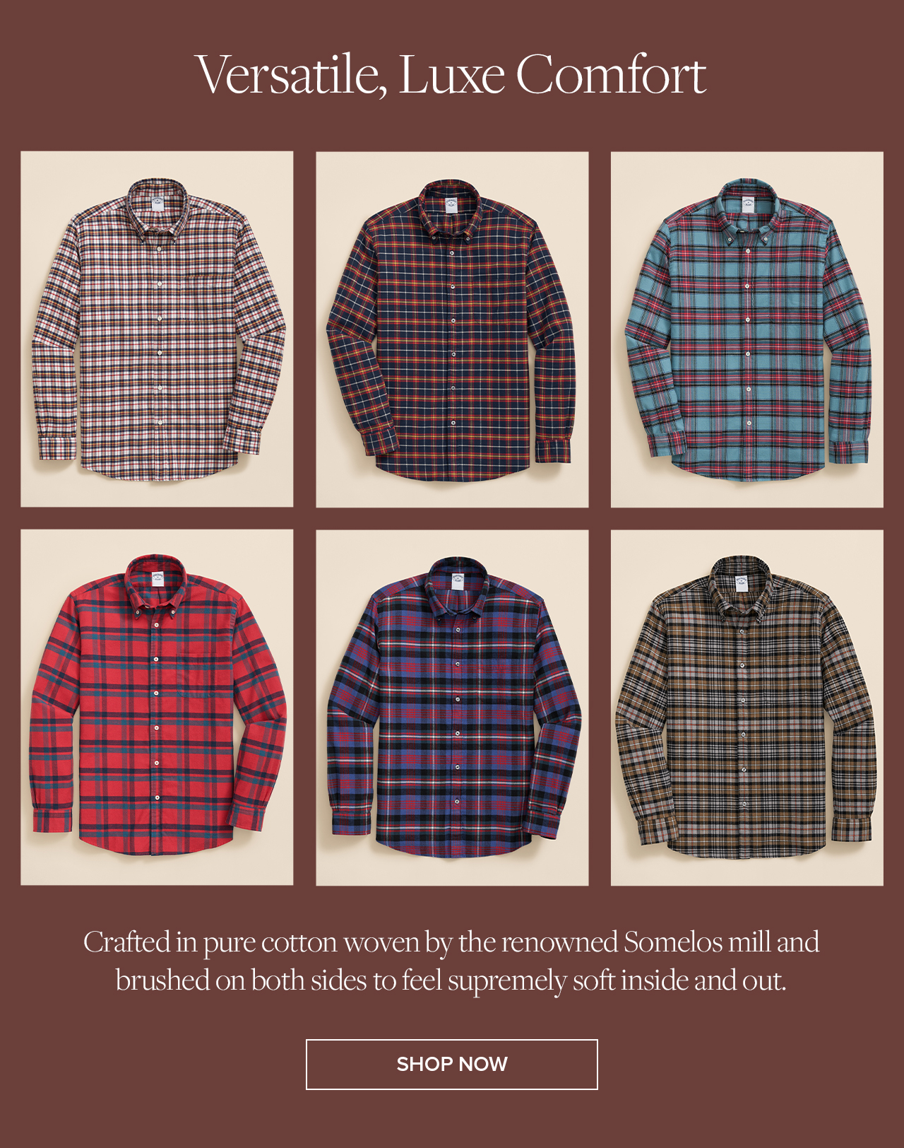 Versatile, Luxe Comfort Shop Now