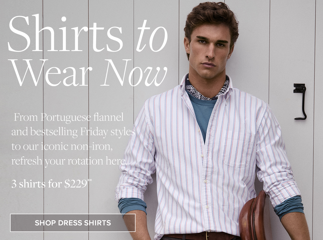 Shirts to Wear Now Shop Dress Shirts