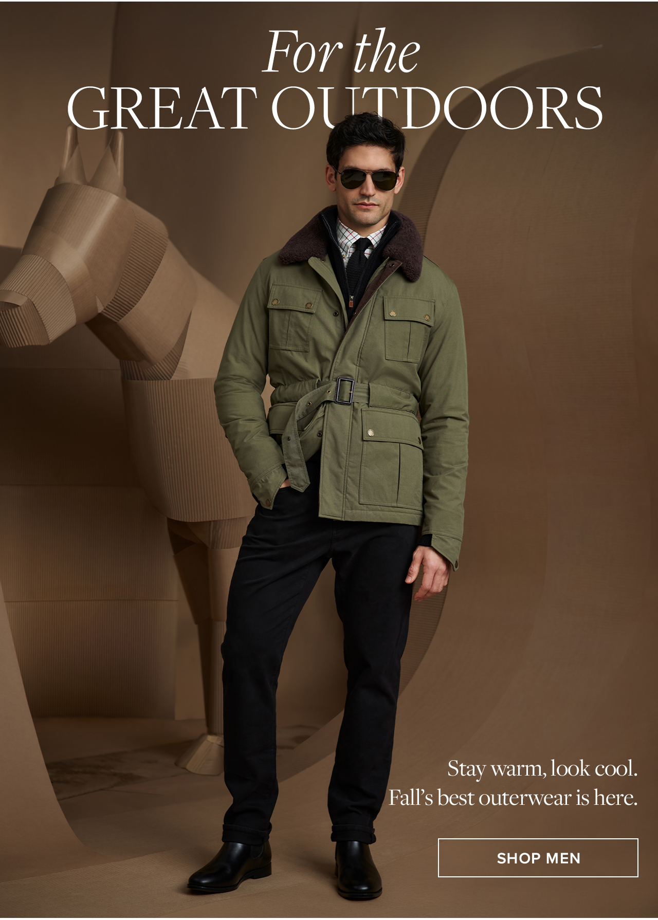 For the Great Outdoors Shop Men