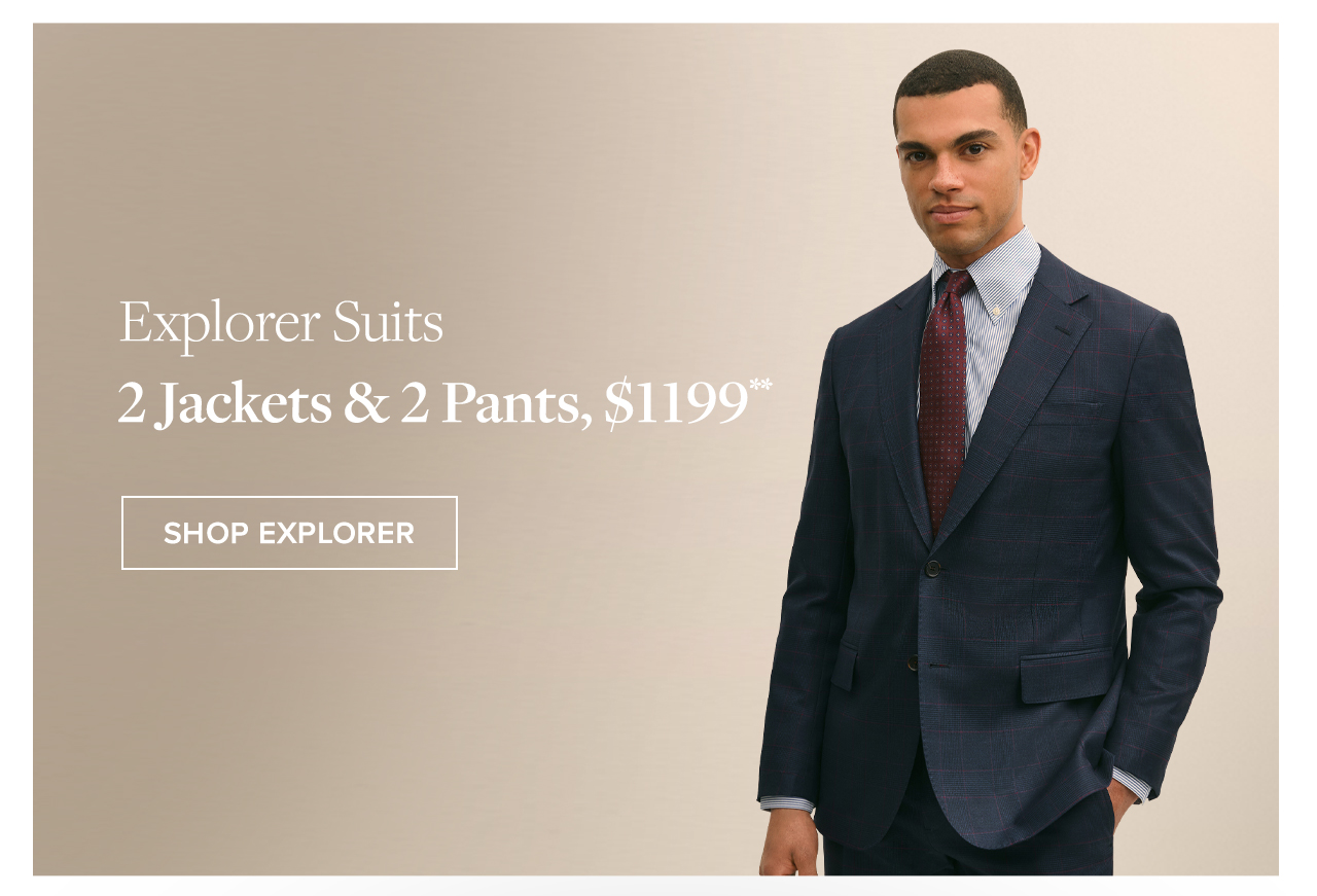 Explorer Suits 2 Jackets and 2 Pants $1199 Shop Explorer