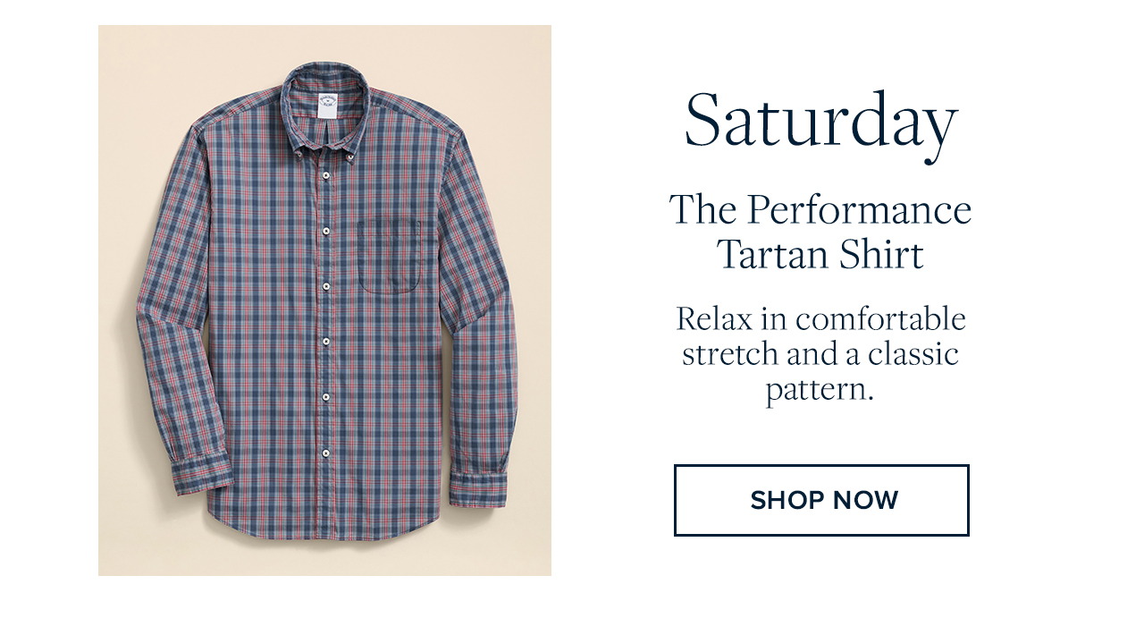 Saturday The Performance Tartan Shirt Shop Now Saturday The Performance Tartan Shirt Shop Now