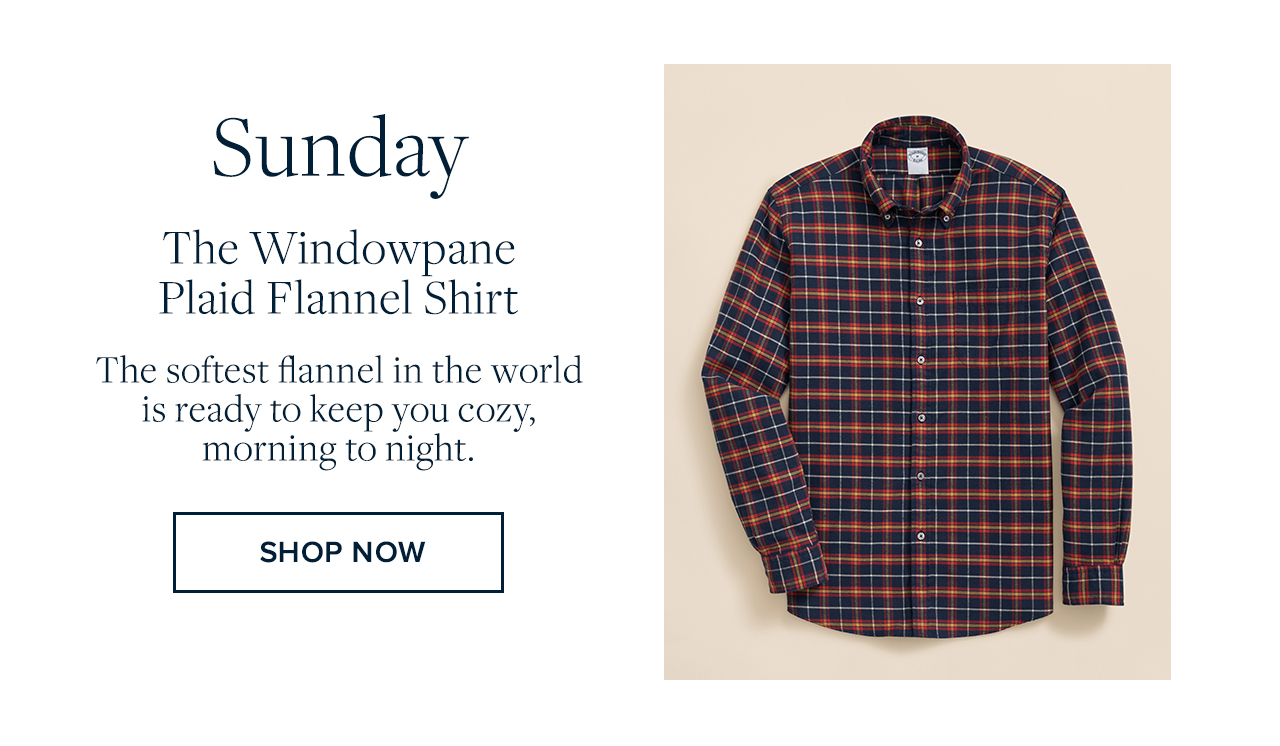 Sunday The Windowpane Plaid Flannel Shirt Shop Now Sunday The Windowpane Plaid Flannel Shirt Shop Now