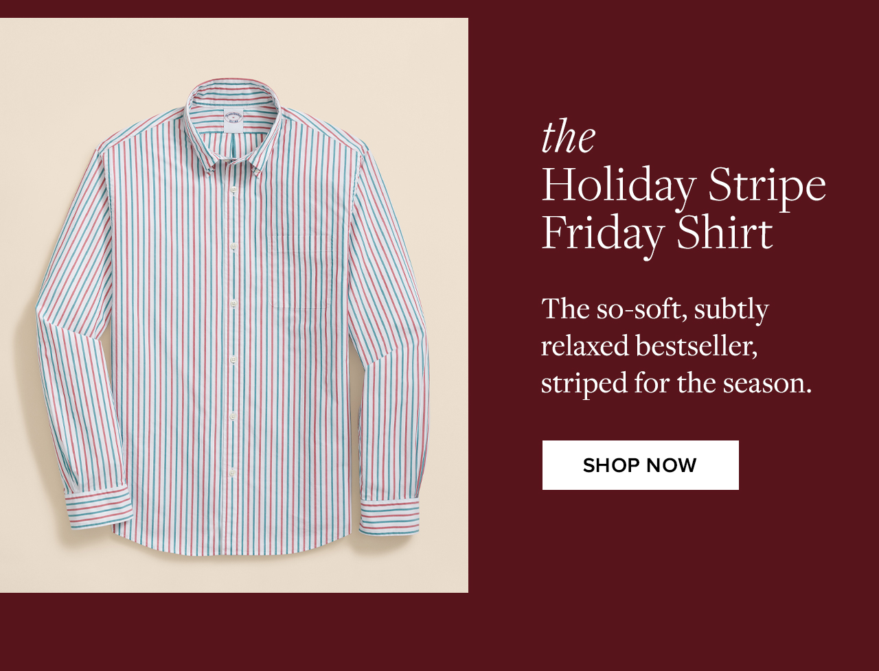 The Holiday Stripe Friday Shirt Shop Now