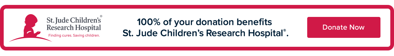 St Jude Children's Research Hospital Donate Now