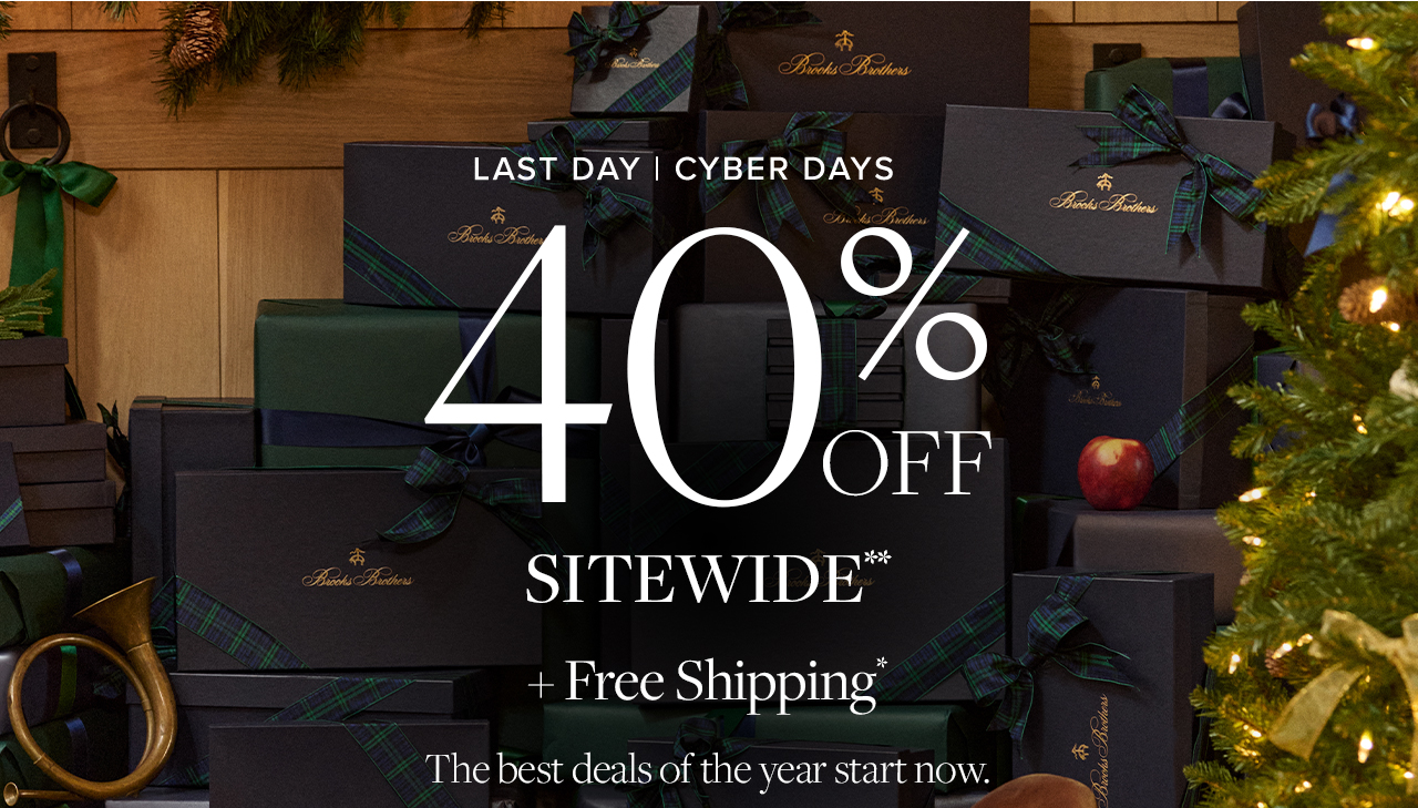 Last Day Cyber Days 40% Off Sitewide Last Day Cyber Days 40% Off Sitewide