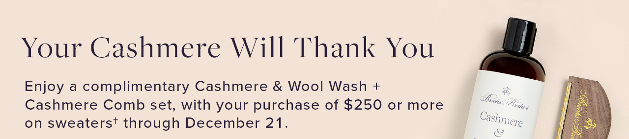 Your Cashmere Will Thank You Your Cashmere Will Thank You