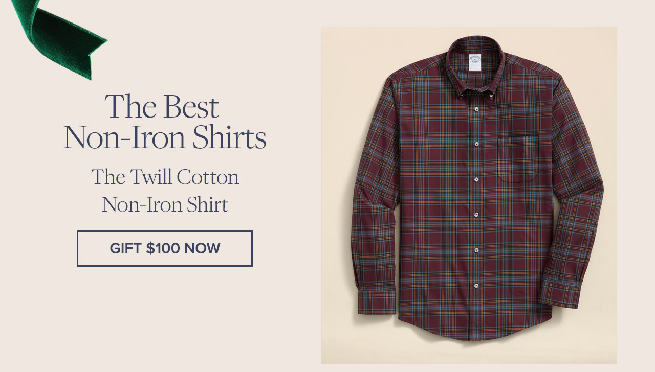 The Best Non-Iron Shirts The Twill Cotton Non-Iron Shirt Gift $100 Now