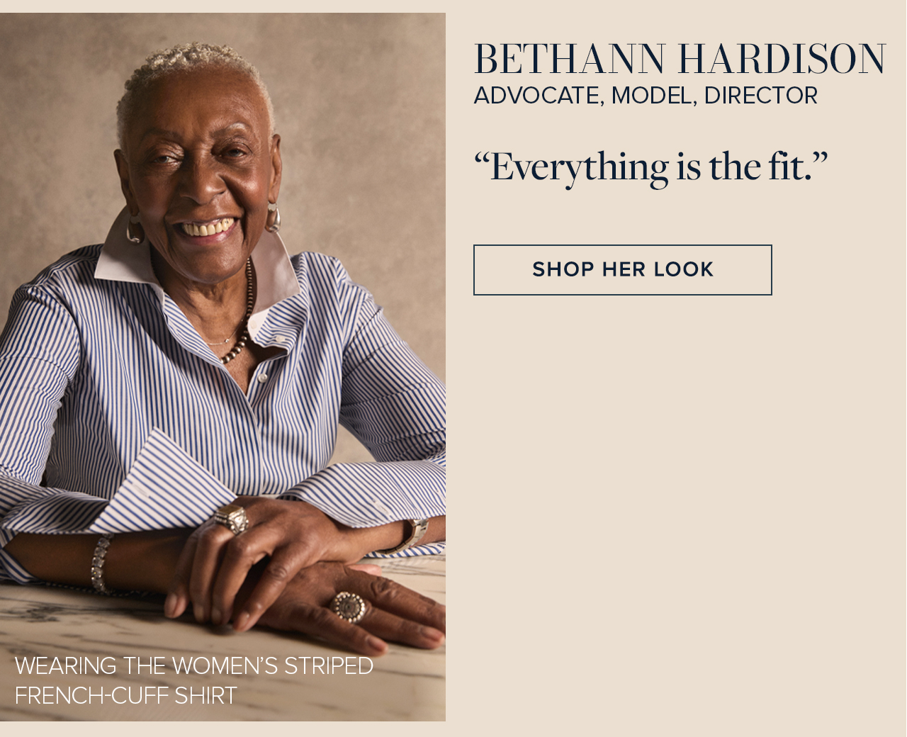 Bethann Hardison Advocate, Model, Direct Shop Her Look