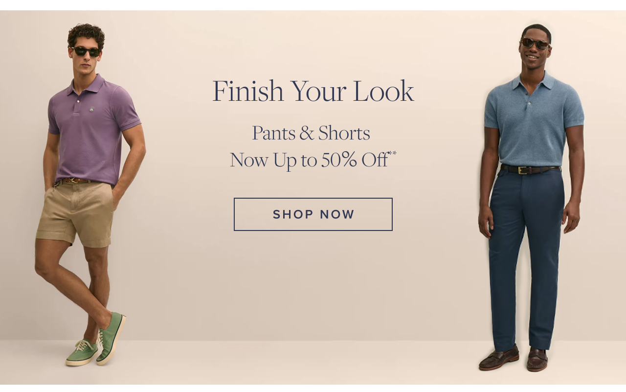 Finish Your Look Shop Now