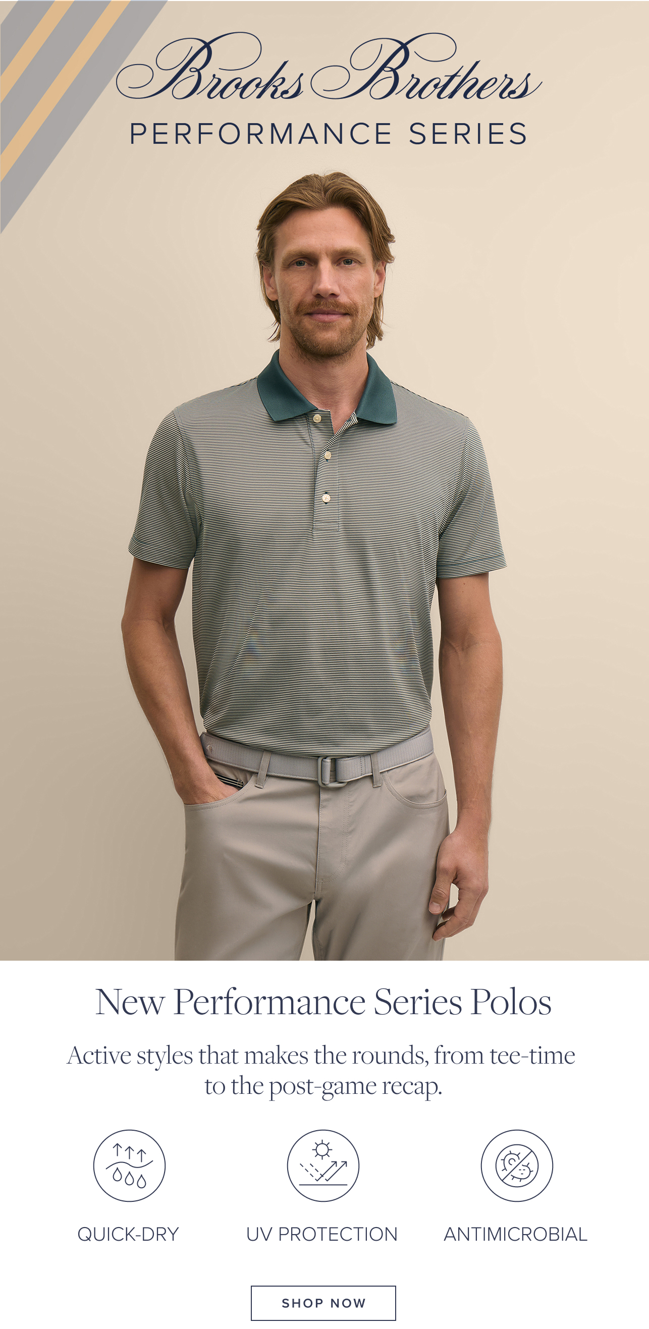 Brooks Brothers Performance Series Shop Now