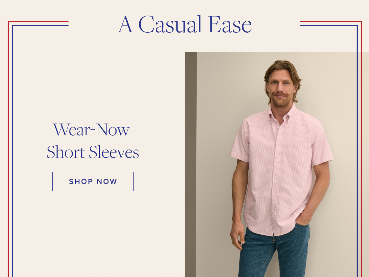 Wear Now Short Sleeves Shop Now