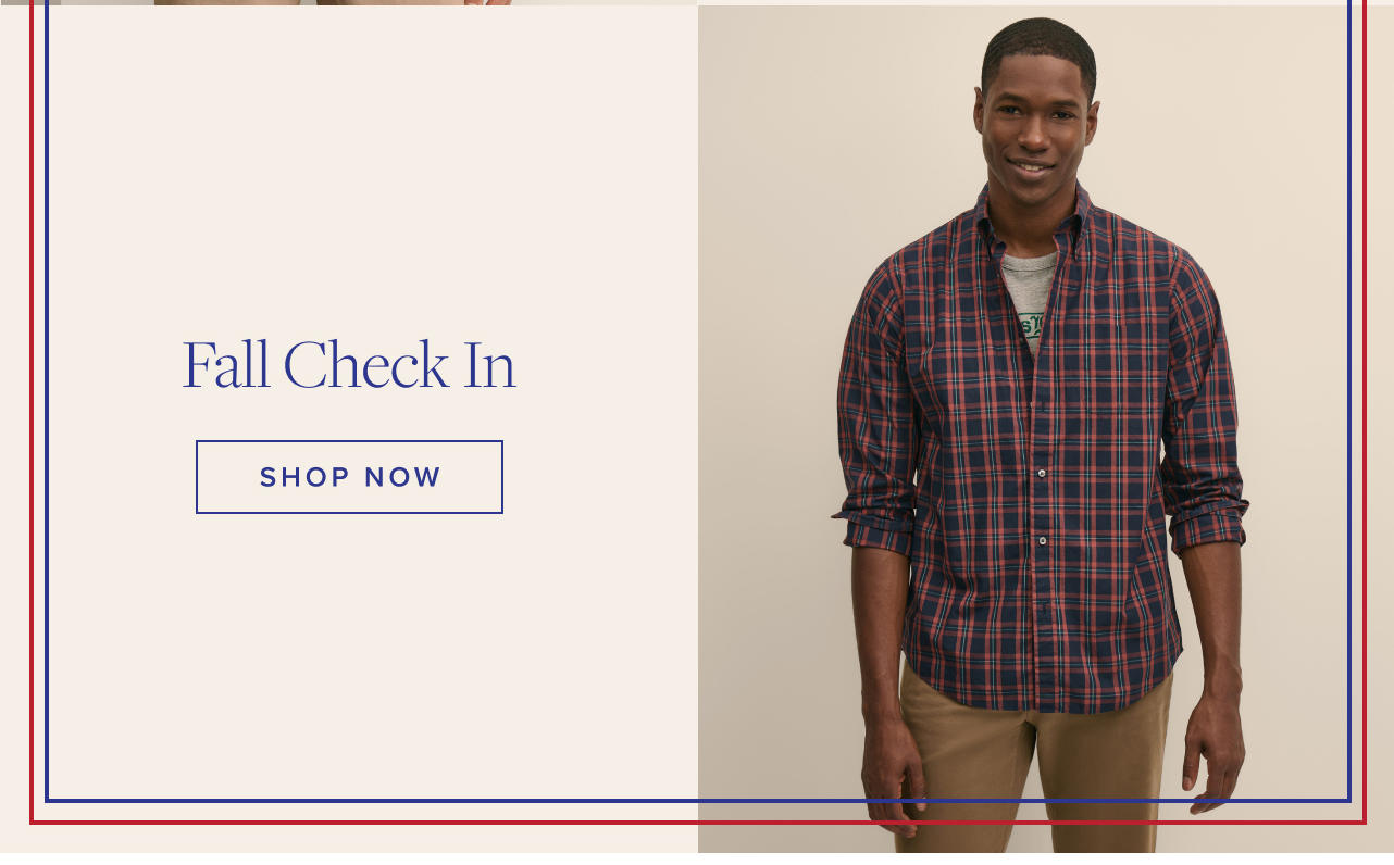 Fall Check In Shop Now