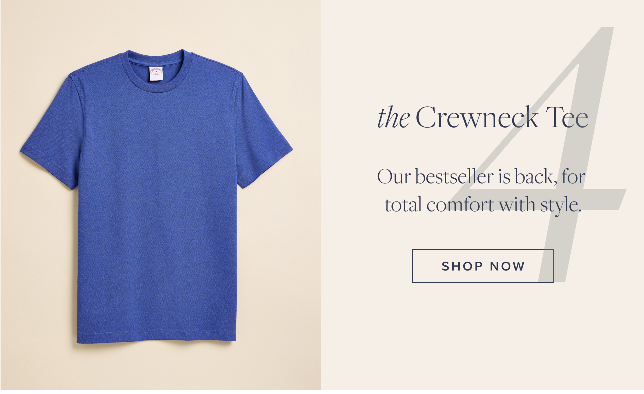 the Crewneck Tee Shop Now