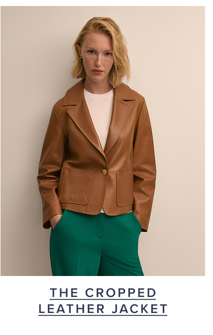 The Cropped Leather Jacket