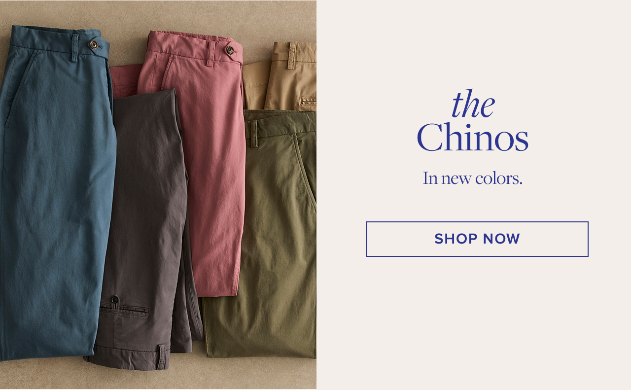 The Chinos Shop Now