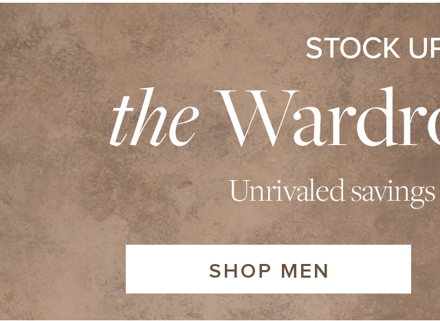 The Wardrobe Event Shop Men