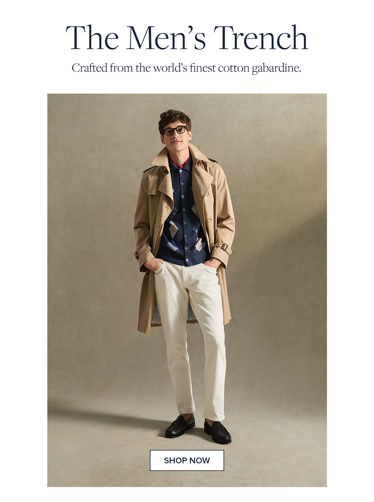 Shop the Men's Trench Coat
