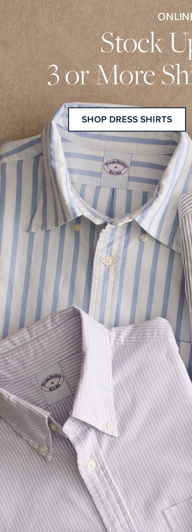 Stock Up and Save 3 or More Shirts $75 Each Shop Dress Shirts
