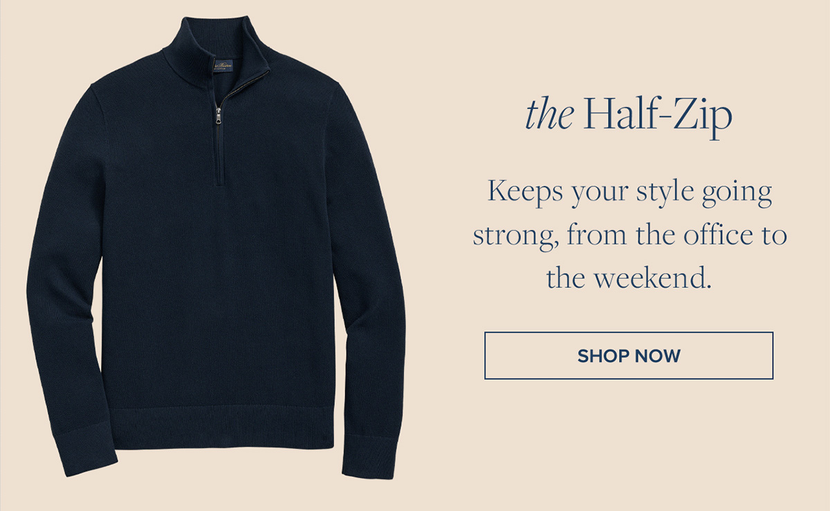 Shop the half-zip