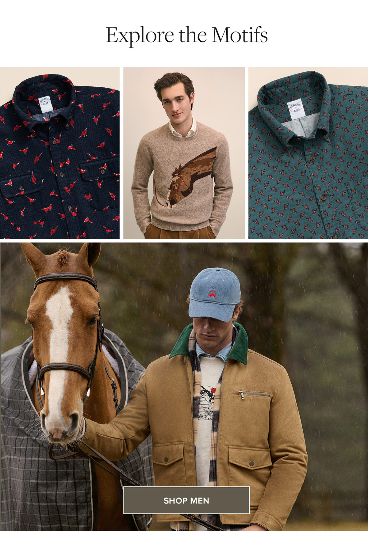 Shop Men's Motifs Shop Men's Motifs
