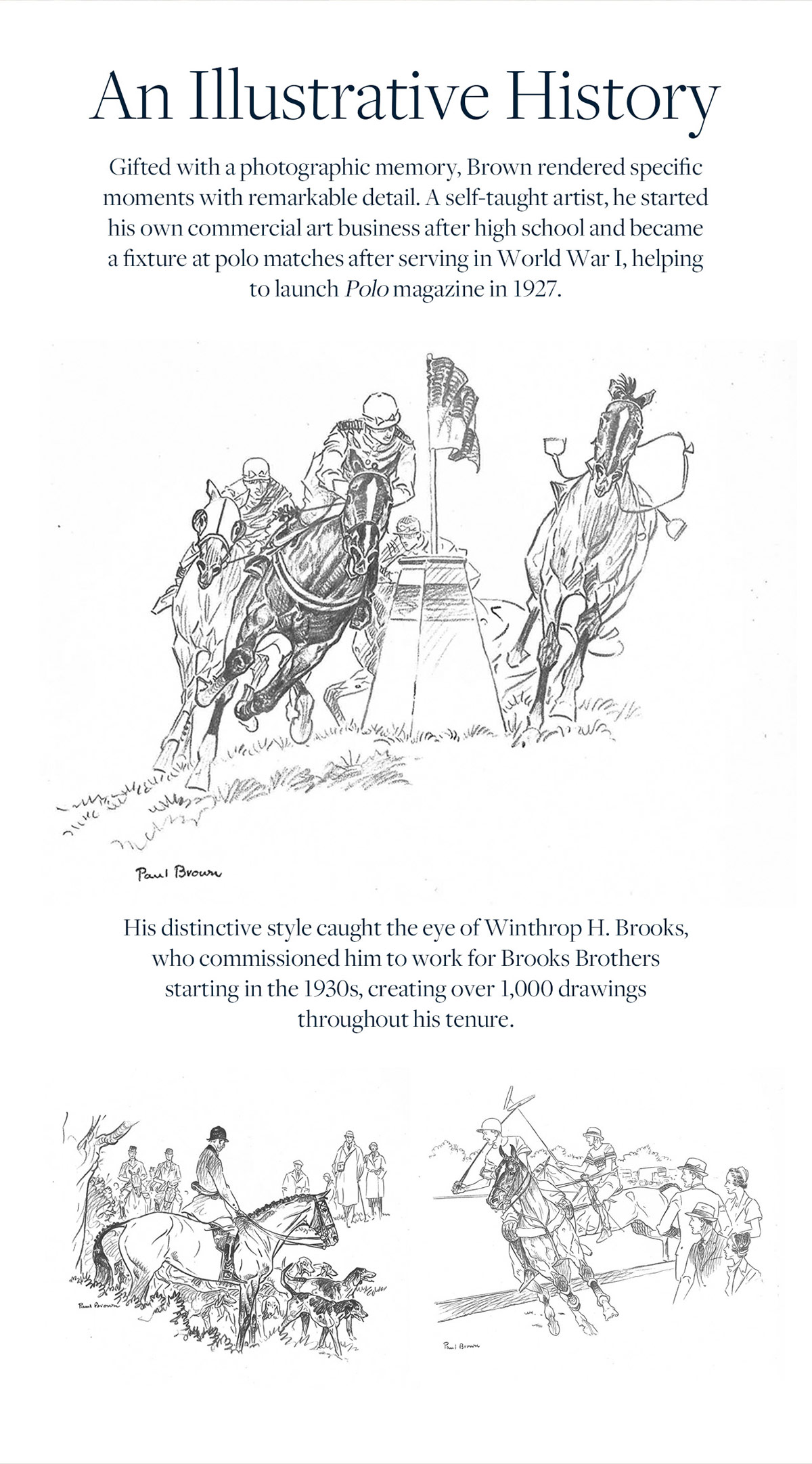 An Illustrative History by Paul Brown
