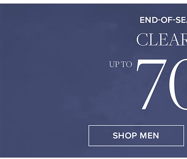 End-of-season Sale | Up to 70% off Clearance | Shop Men