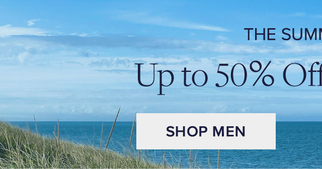 The summer sale. Up to 50% off** select styles. Shop Men