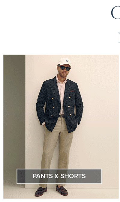 Complete the look now up to 60% off** Shop pants & shorts