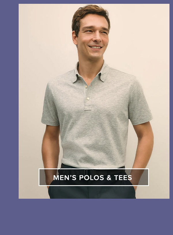 Shop Men's Polos & Tees